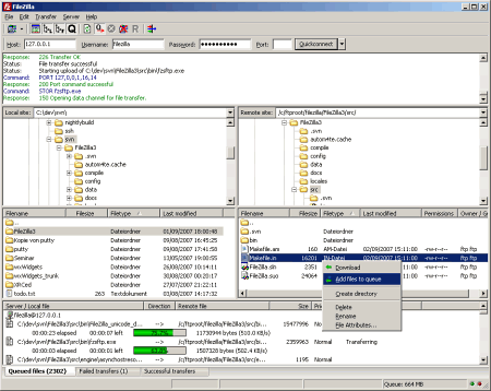 FileZilla 324 RC1 Rus